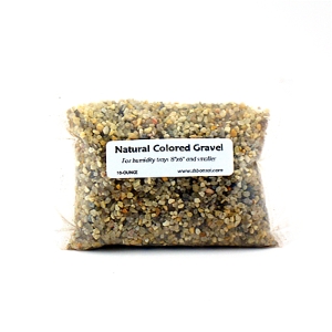 Natural Colored Gravel - 10 Ounce Bag 